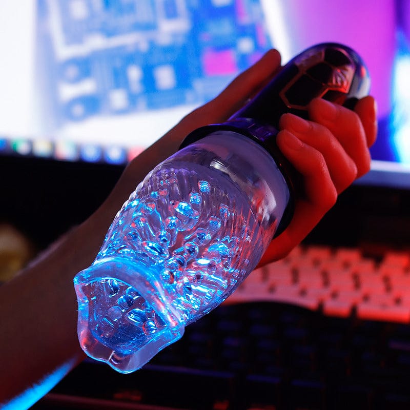 intimilife - Gawk 3000 Monica 3.0 Version Rotating Vibrating Blowjob Masturbator-IntimiLife