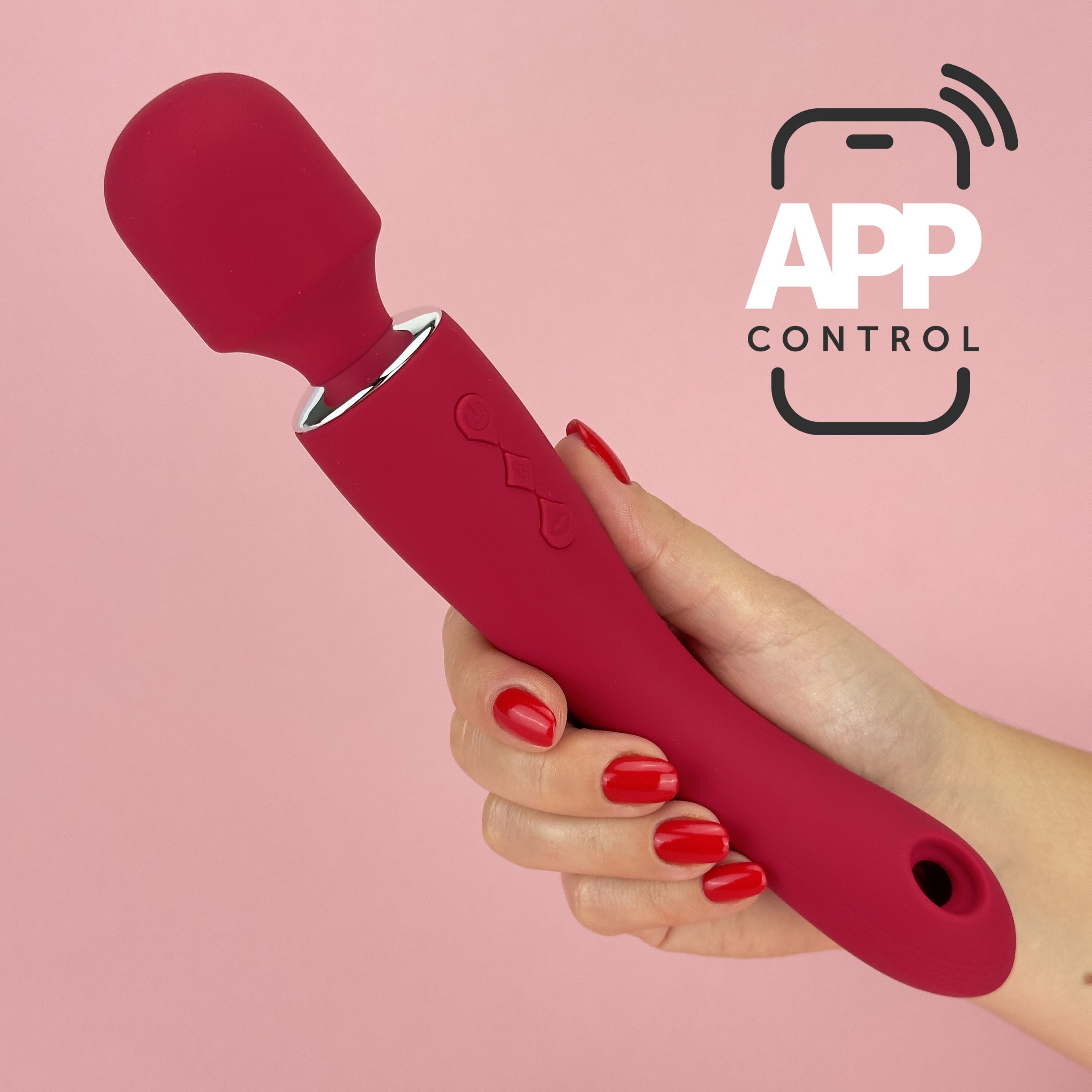 Pleasureflow Aria Sucking Wand Vibrator product image 1