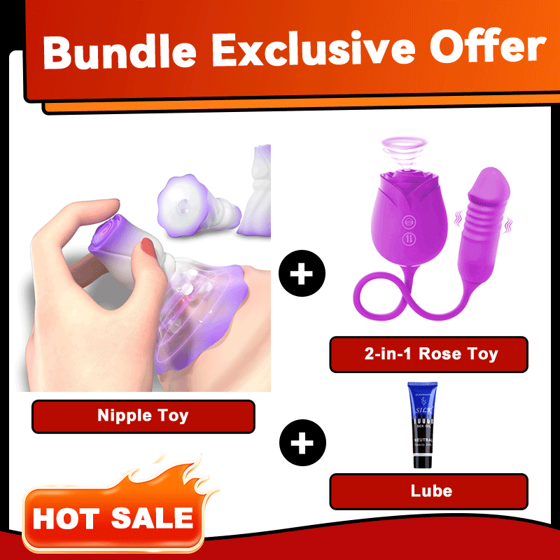 NipEase - Vacuum Chest Suction Toys & Vibrating Massager