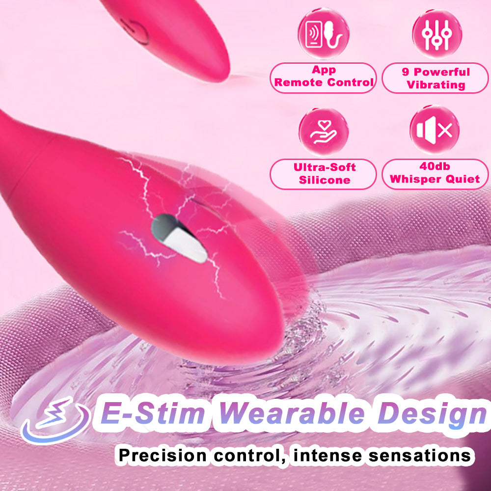 Remote Wearable Panty Egg Massager Rose Bullet G-Zone Toy