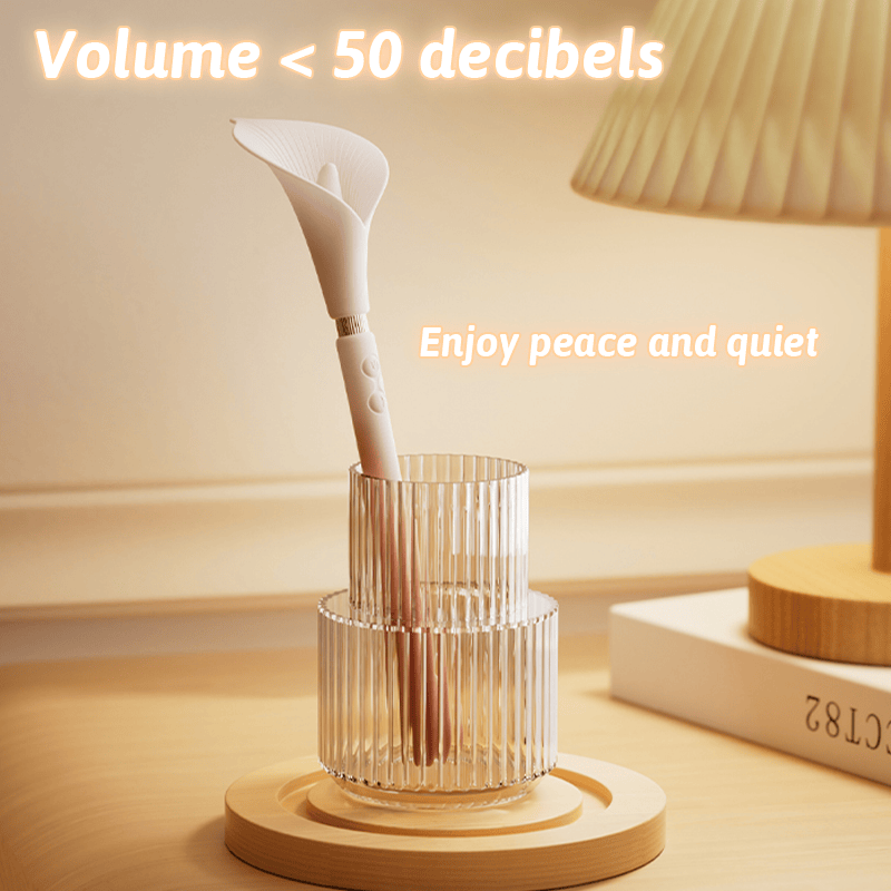 Calla Dual-Head Clit Licking & G-Spot Wand Vibrator-IntimiLife