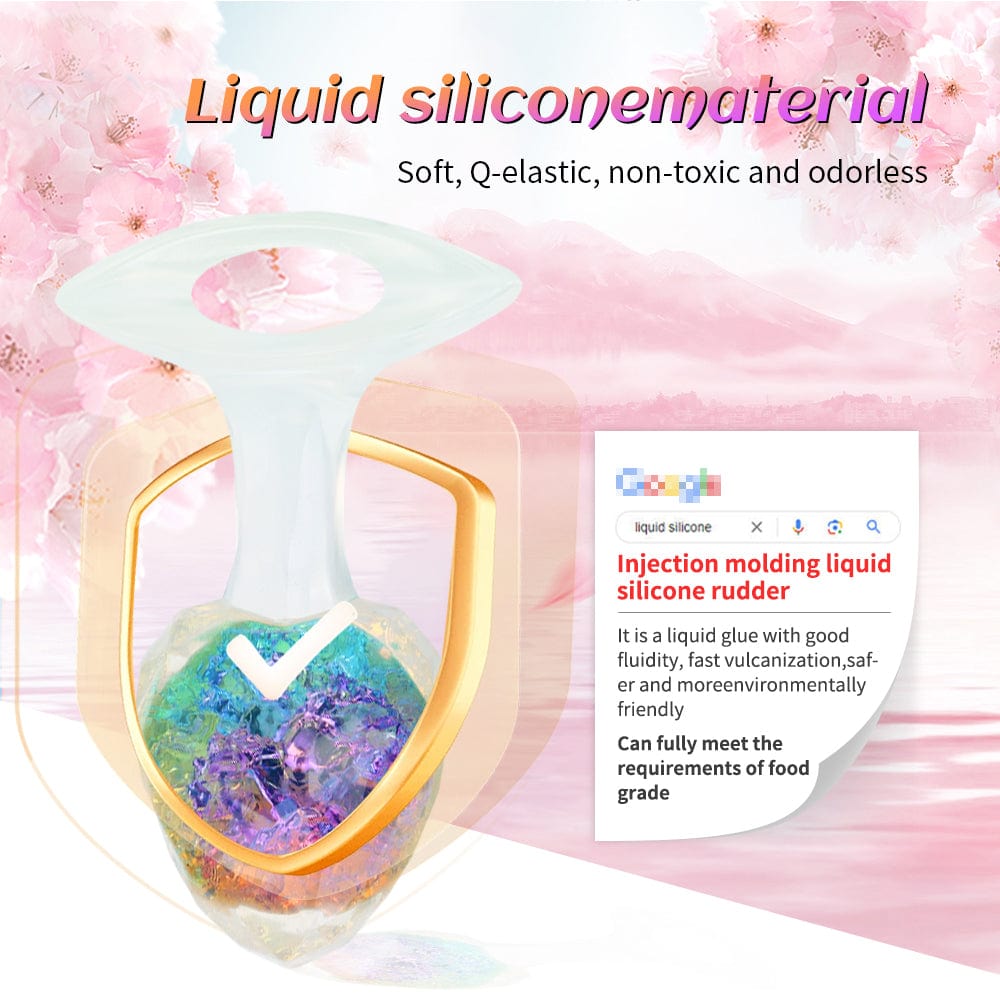 Diamond Crystal Rainbow Wearable Butt Plug Anal Sex Toy-IntimiLife