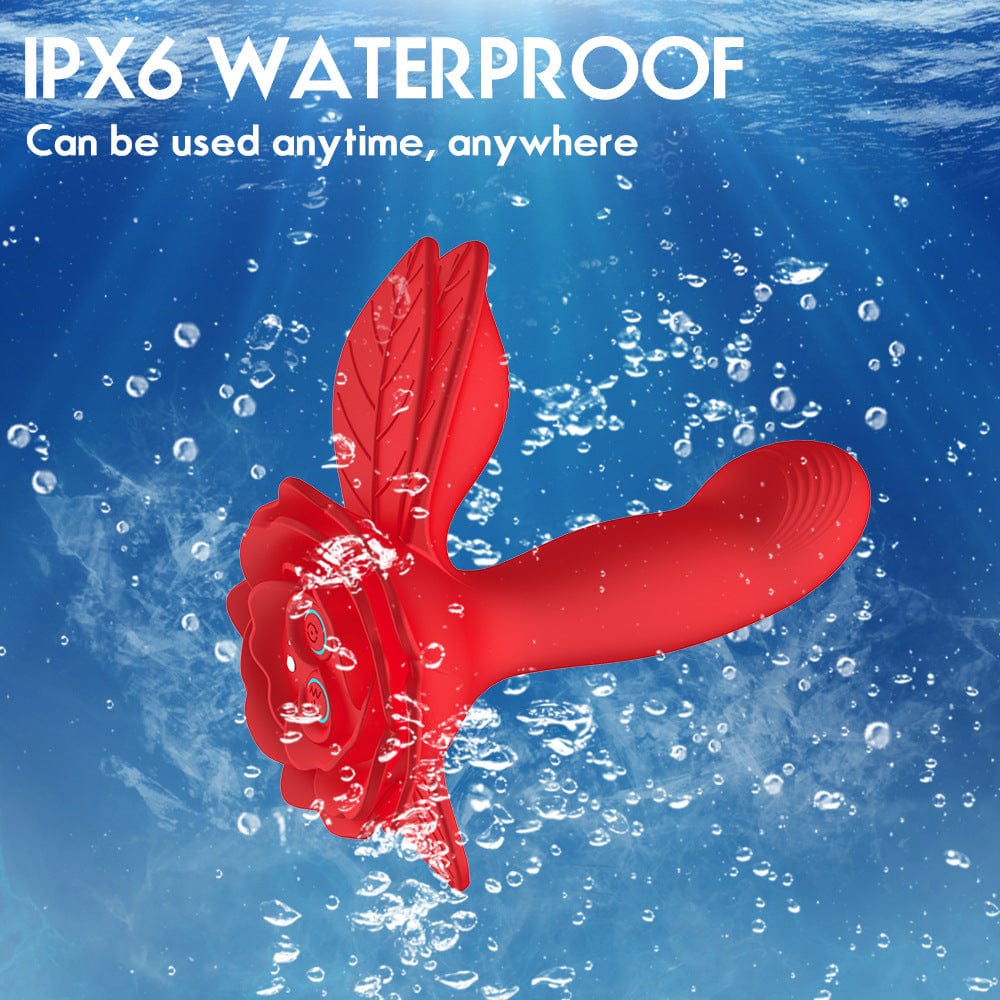 intimilife - Rose Wearable Double Stimulation G Spot Vibrator-IntimiLife