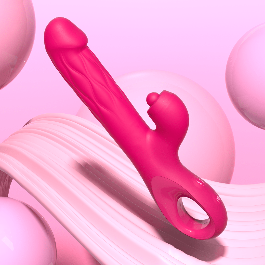 Jinny 4 In 1 Clitoris Tapping G-spot Expansion Vibrator App Control-IntimiLife