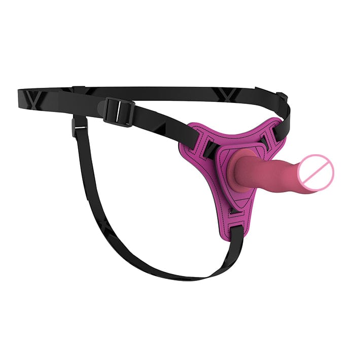 Lesbian Wearing Penis Lesbian Wearing Leather Pants Fake Penis Female Wearing Penis Masturbation-IntimiLife