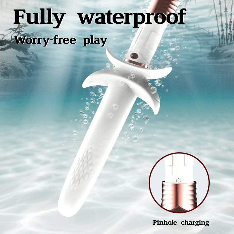 Sword - shaped Vibrating Clitoral G Spot Stimulator-IntimiLife
