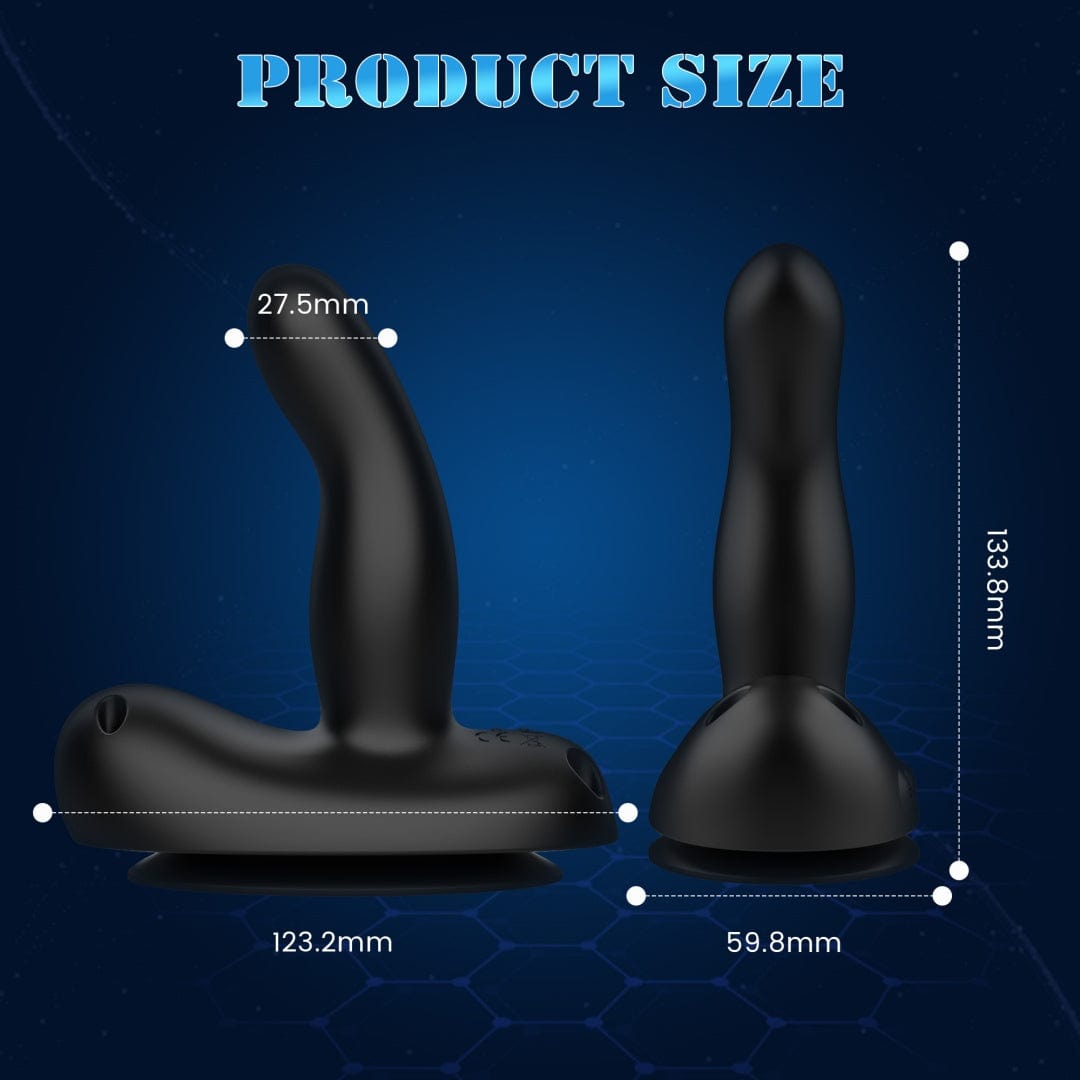 5.27‘’ Mini Saddle G Spot Prostate Vibrator With Suction Cup & Panty-IntimiLife