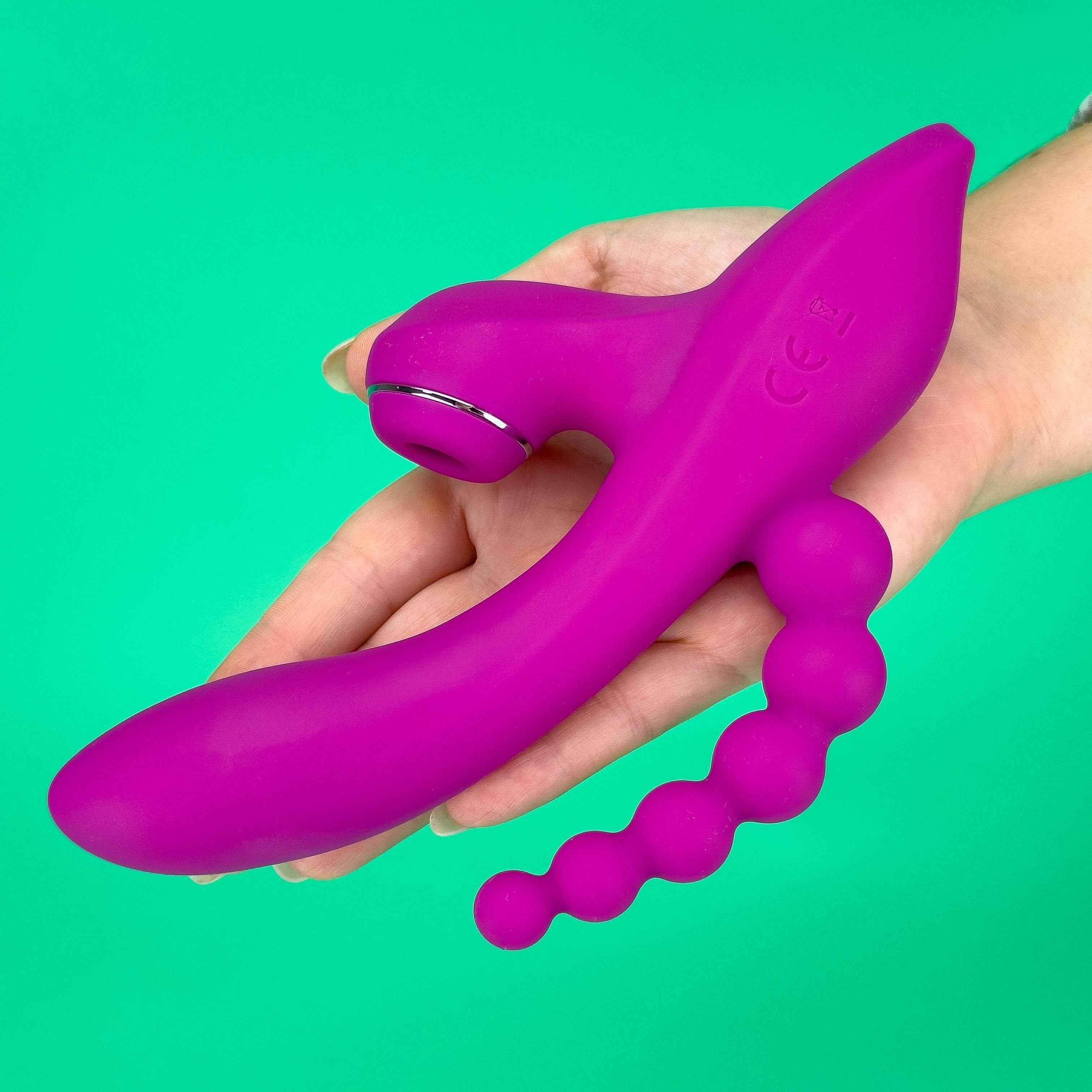 X Sucker Buy Triple Clit Sucking Vibrator At Edenfantasys