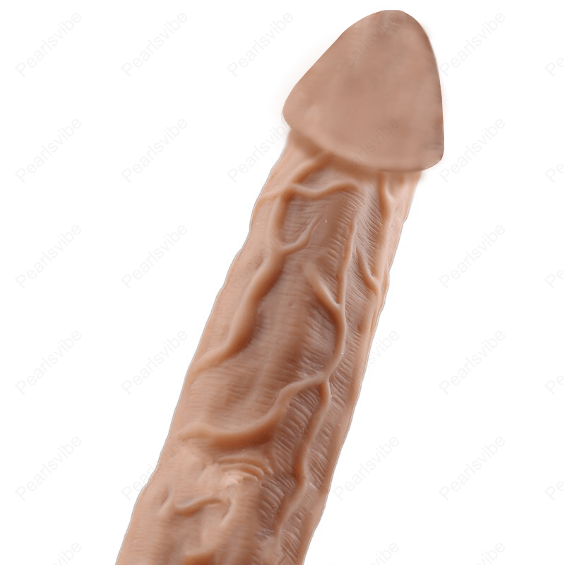 Close-up of body-safe silicone texture and realistic design details