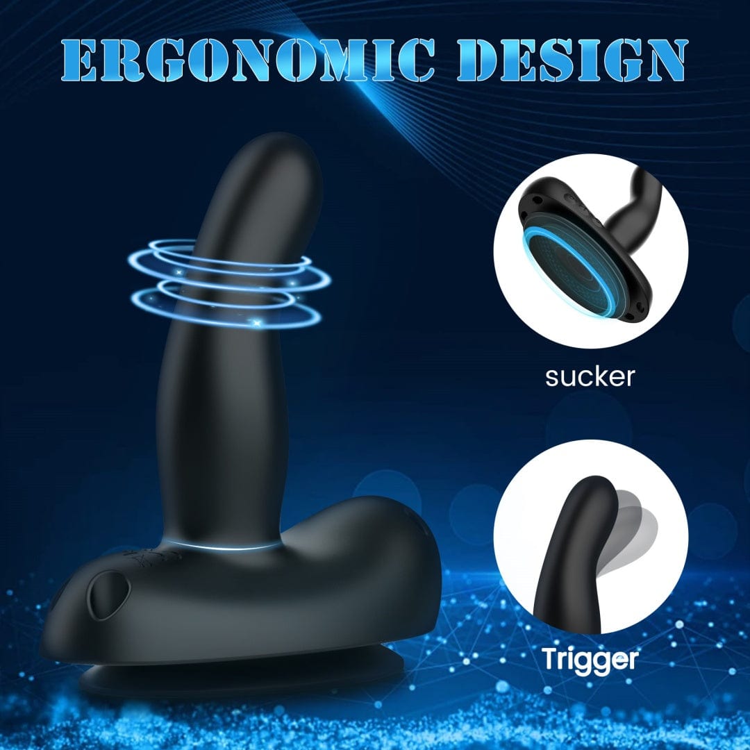 5.27‘’ Mini Saddle G Spot Prostate Vibrator With Suction Cup & Panty-IntimiLife