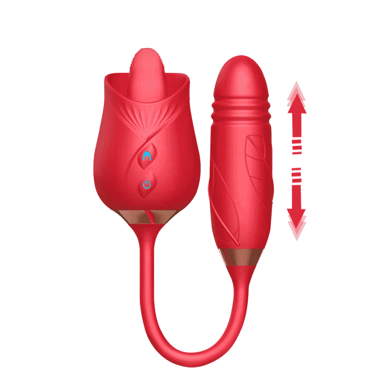 intimilife - The Rose Toy With Bullet Vibrator Pro-IntimiLife