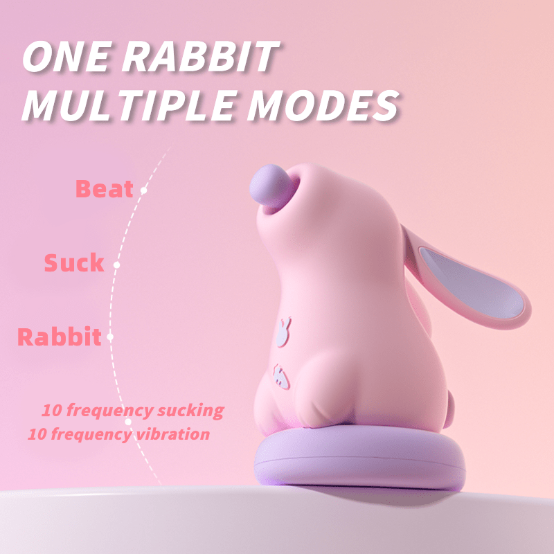 Mimi Rabbit Suction Vibration Clitoral Vibrator-IntimiLife