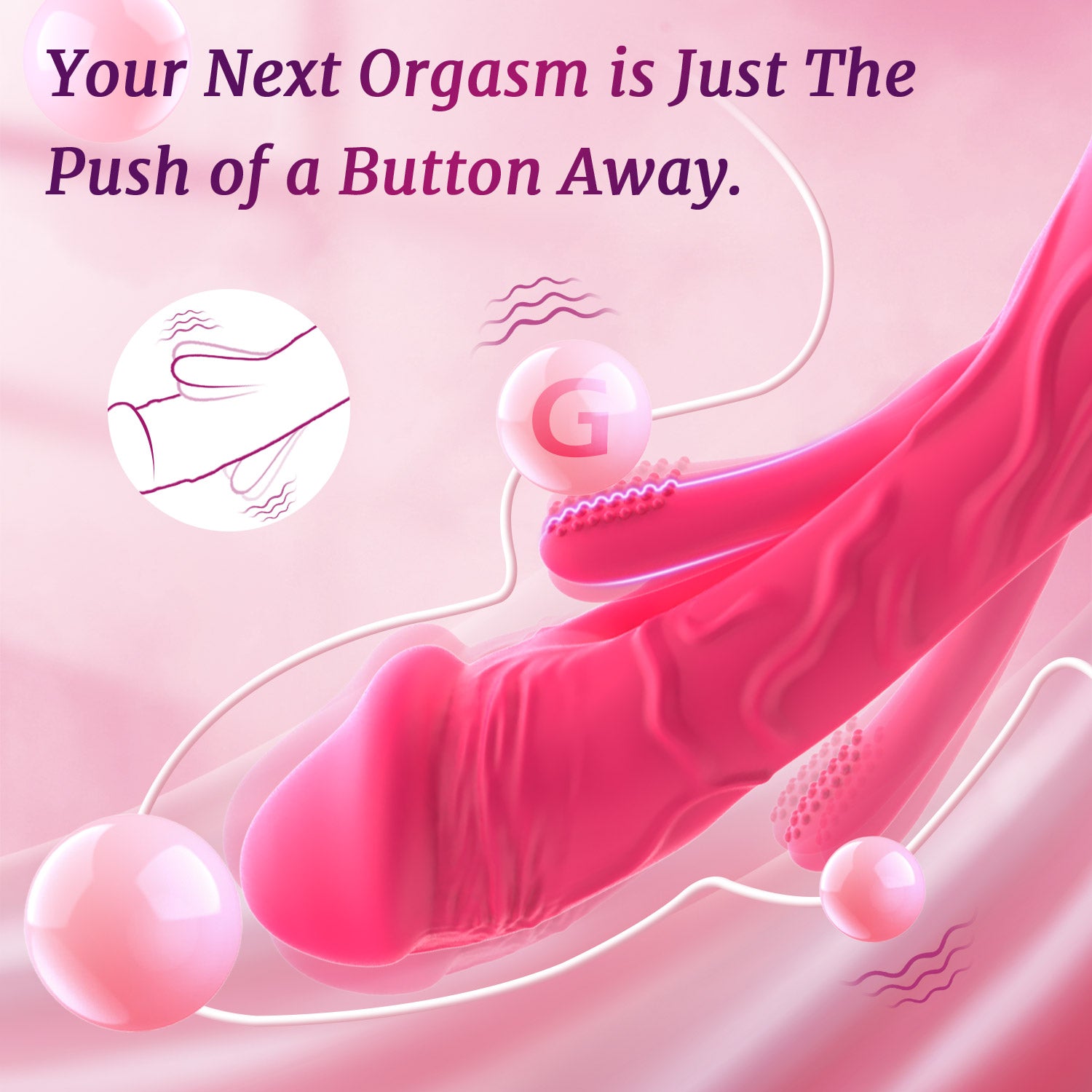 Dildo Flapping Vibrator-IntimiLife