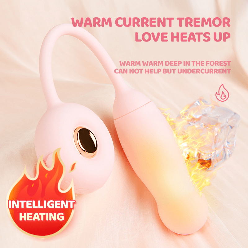 Donut 9 Frequency Vibrating Stretchable Heated Female Vibrator-IntimiLife