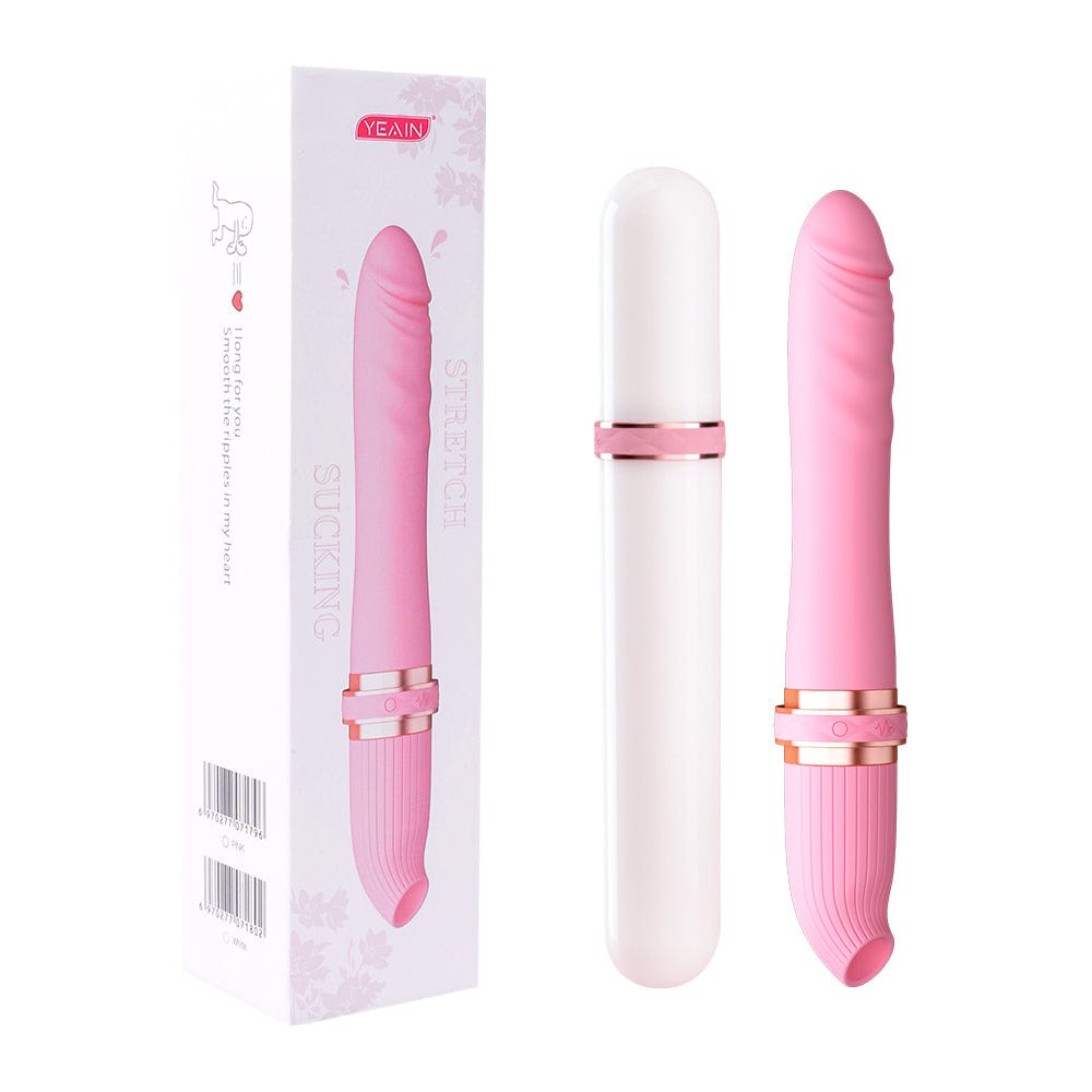 Vibrator in hand demonstrating compact size and ergonomic design