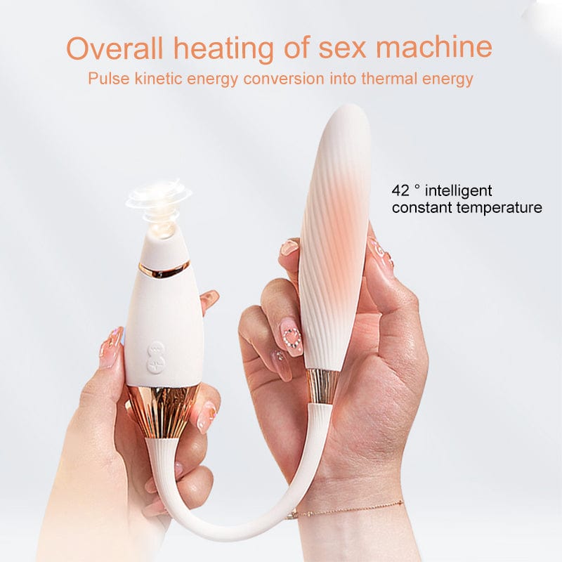 12-Frequency Sucking Telescopic Female Masturbator-IntimiLife