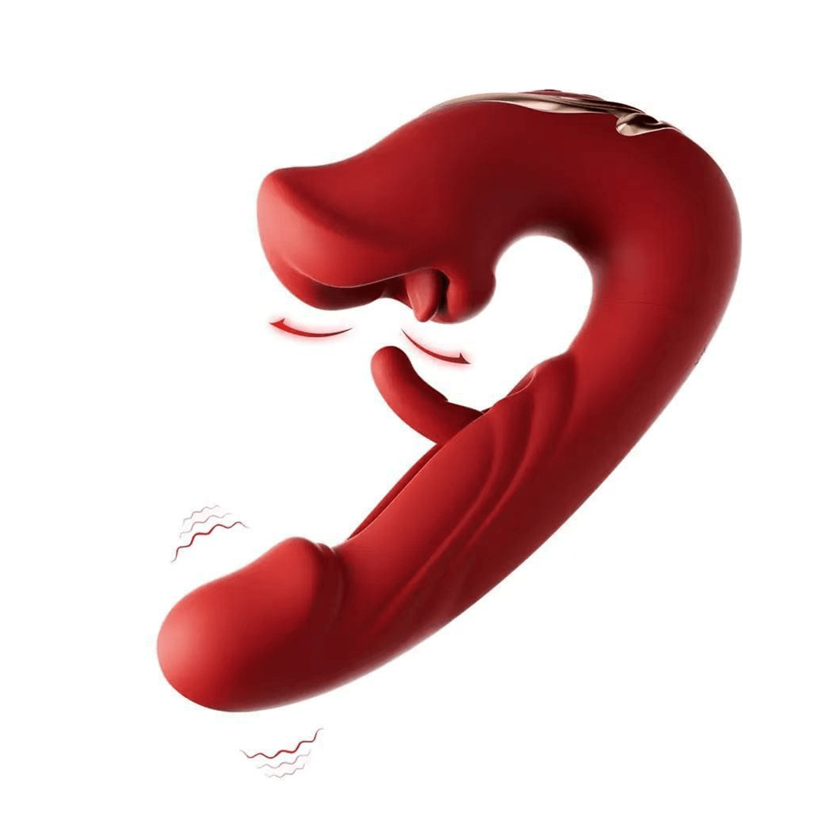 Vibrator in hand demonstrating ergonomic grip and comfortable size for easy use