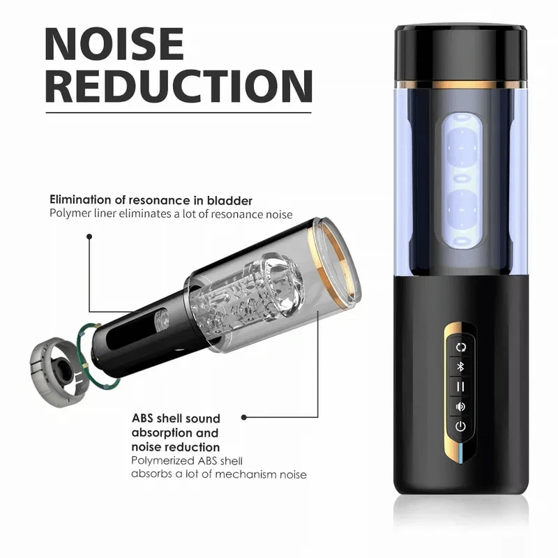 intimilife - Male Automatic Telescopic Male Masturbation Intelligent Voice Pussy Blowjob-IntimiLife