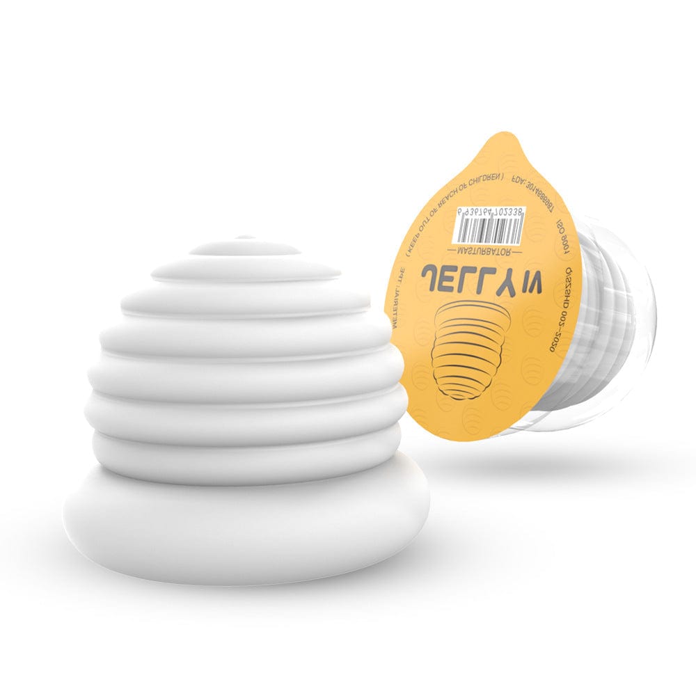 intimilife - Jelly Soft Male Masturbator Cup For Man Glans Stimulation-IntimiLife