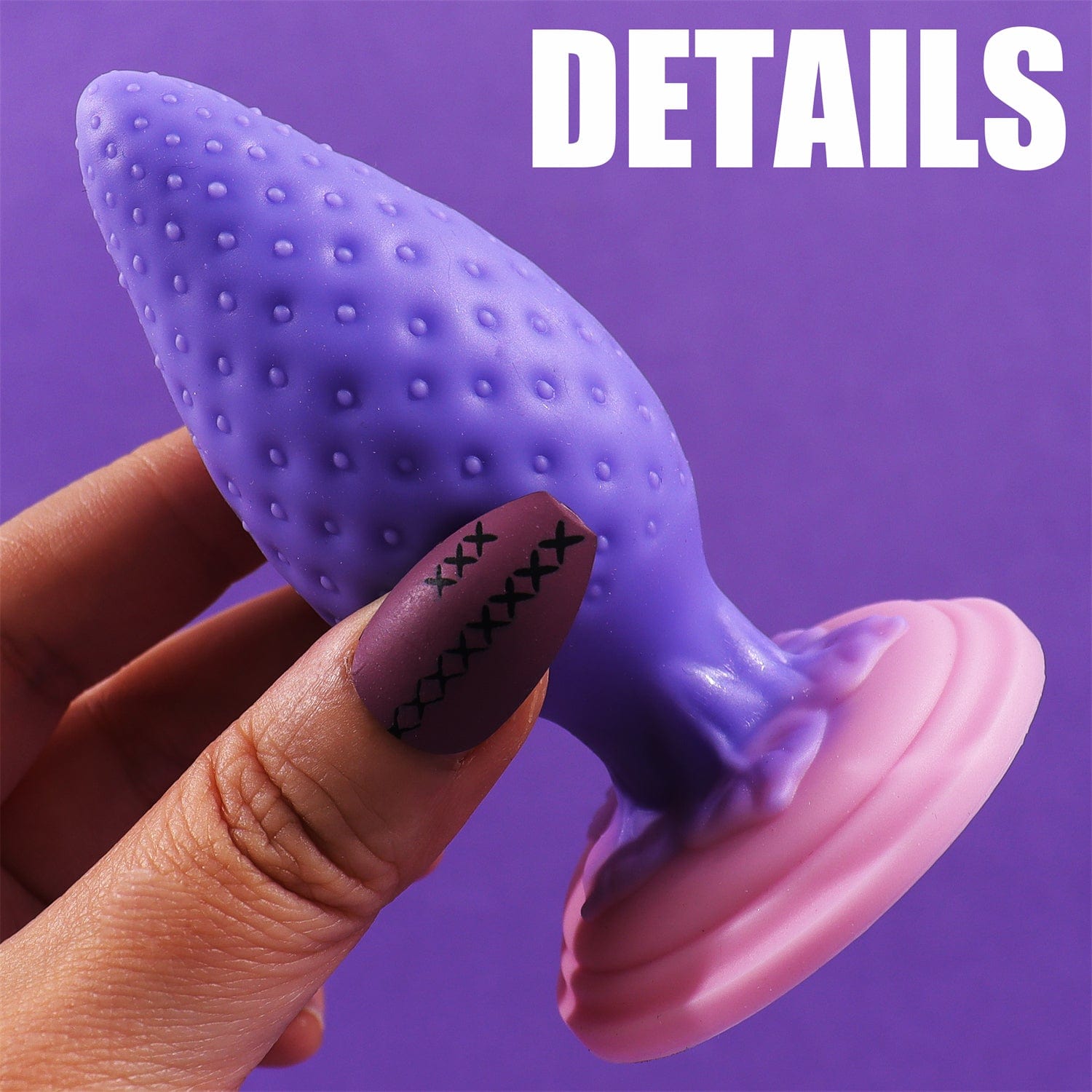 AIMITEX Strawberry Butt Plug Silicone Anal Sex Toy-IntimiLife
