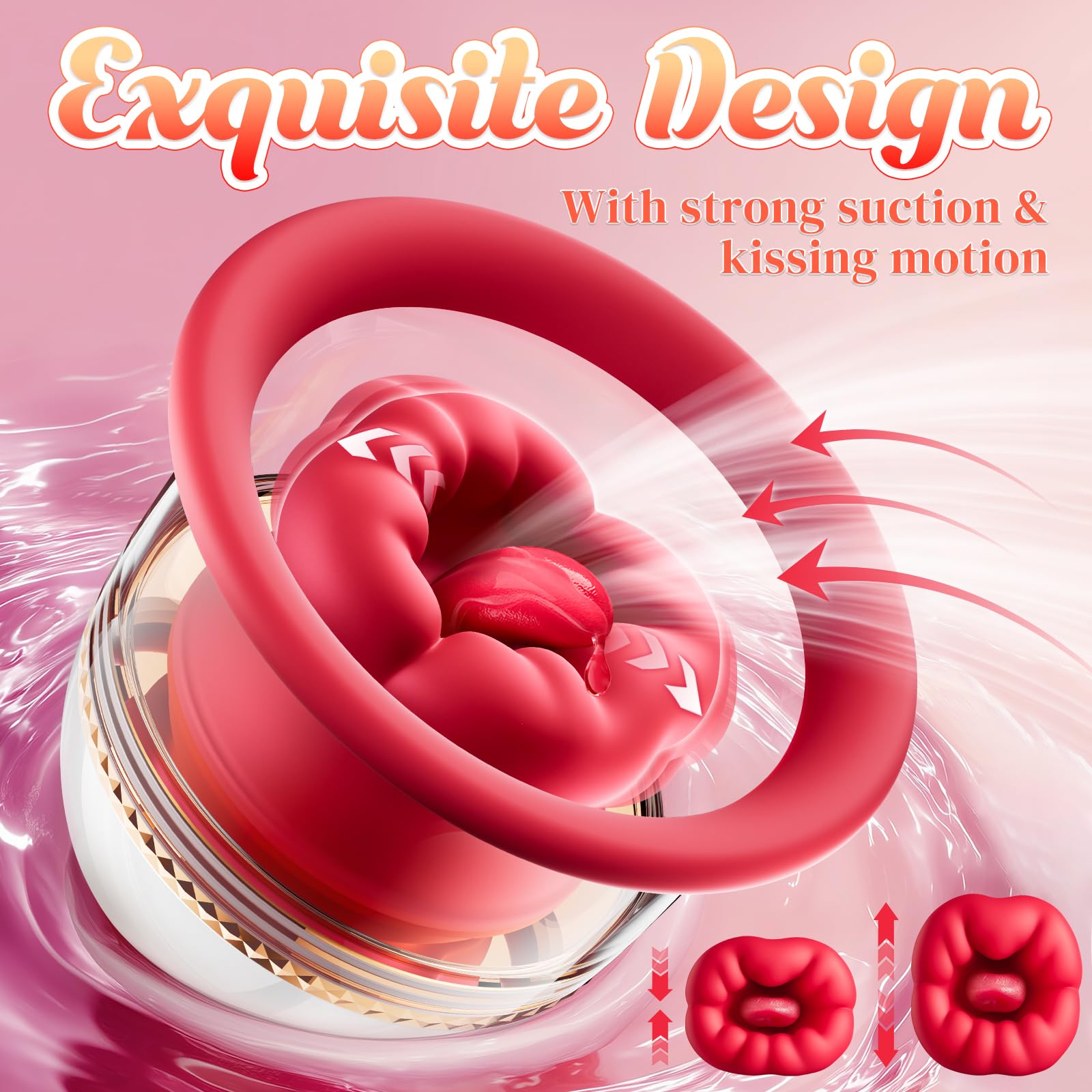 Noti - Tongue-Feel & Suction Massager for Chest & Rear