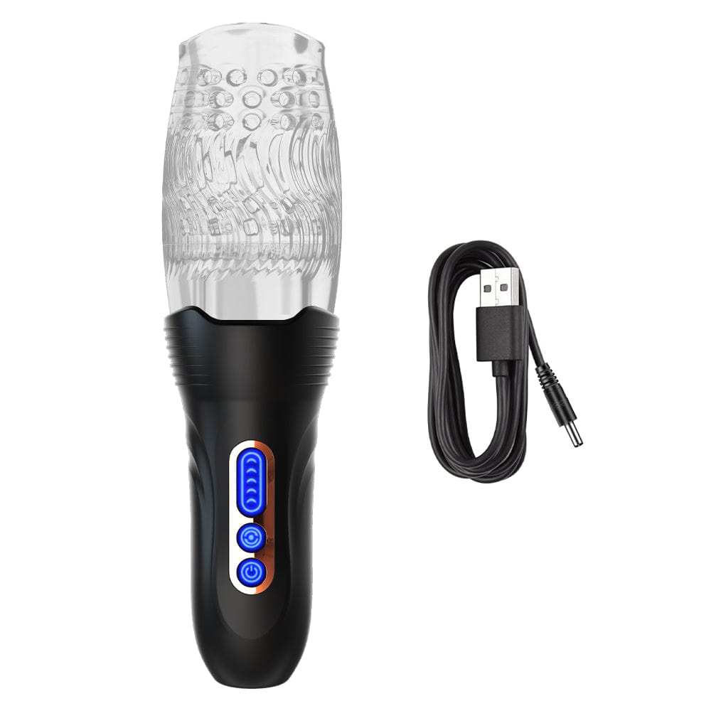 intimilife - 3.0 Version Male Rose Thrusting Rotating And Vibrating Oral Sex Masturbation Cup-IntimiLife