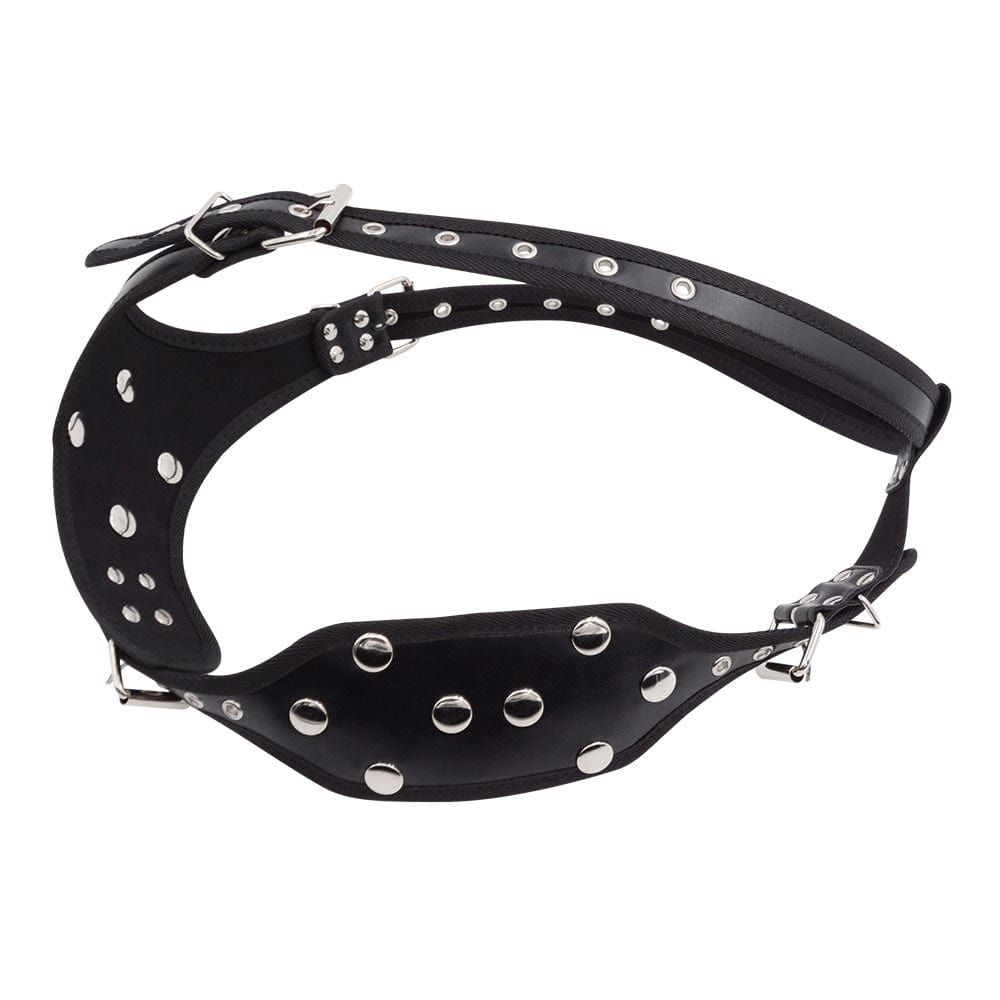 Wearable silicone dildo showing adjustable waist and realistic texture