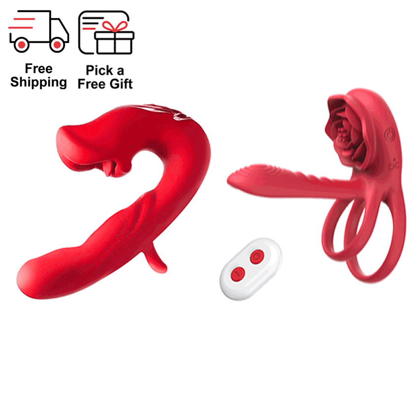 PulseWave Rabbit Massager - 3-in-1 with Tongue-Style Motion features and controls