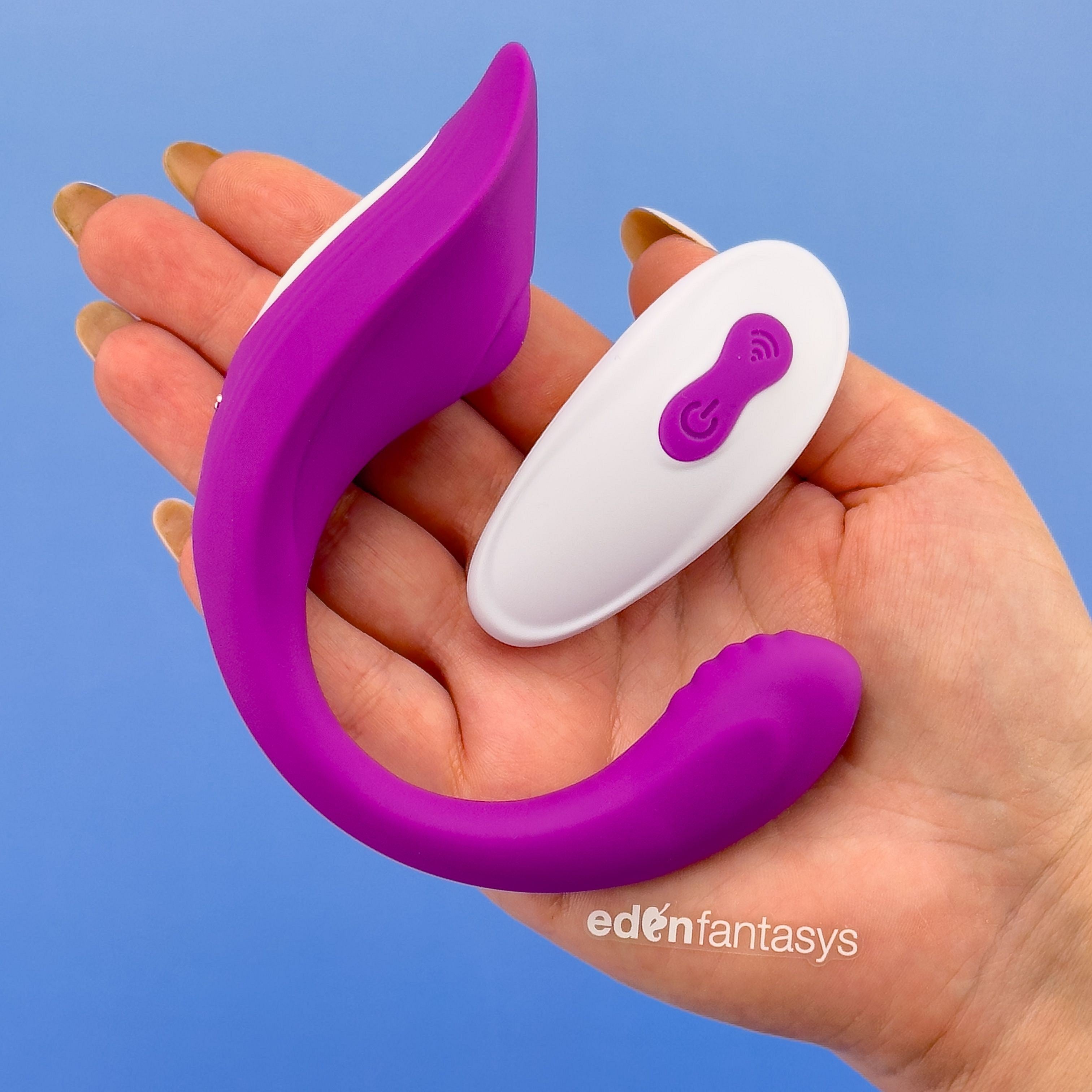 Bon Curl C Shaped Vibrator with Remote product image 1