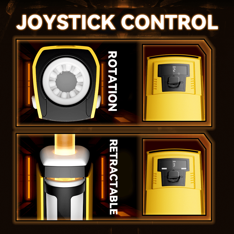 Fully Automatic Retractable Adult Male Pleasure Mechanical Cup-IntimiLife