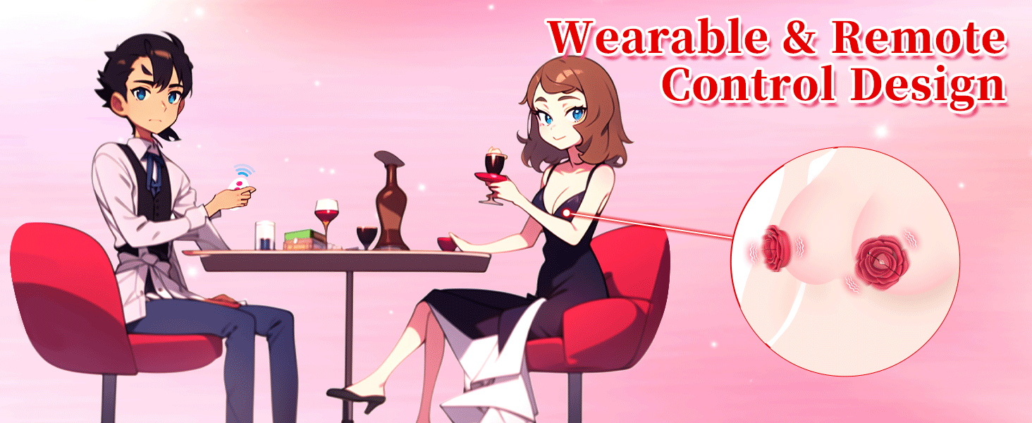 Remote Control Wearable Vibrator