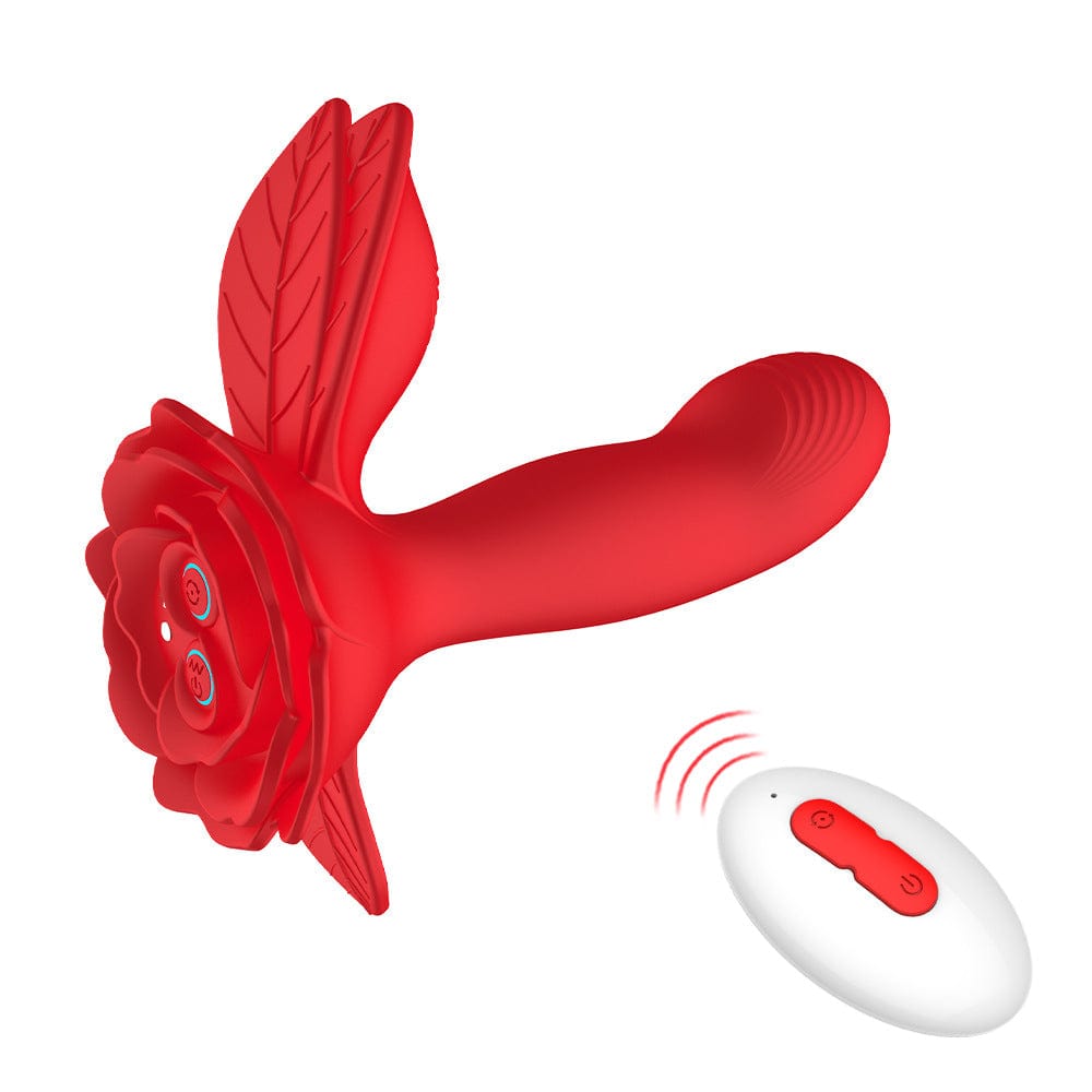 intimilife - Rose Wearable Double Stimulation G Spot Vibrator-IntimiLife