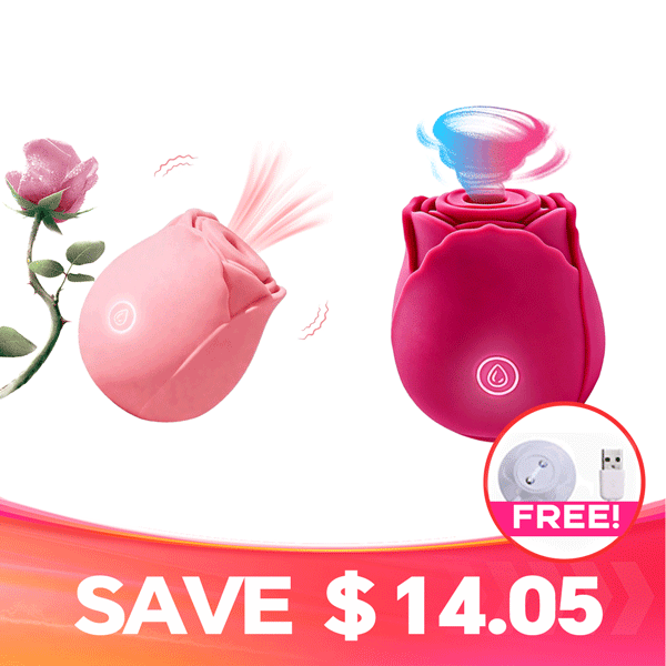 Blush Bliss - Original Suction Rose Toy® with Storage Bag
