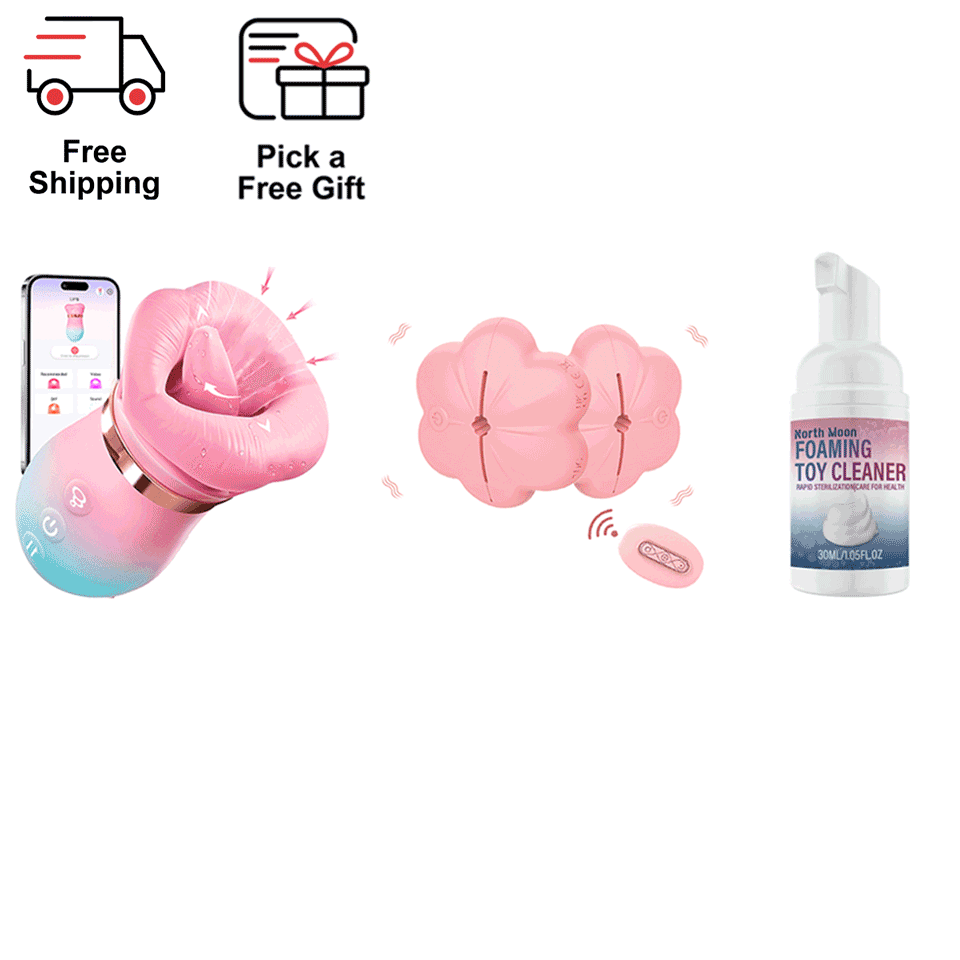KissMaster - App-Controlled Tongue & Suction Massager - AnneToys