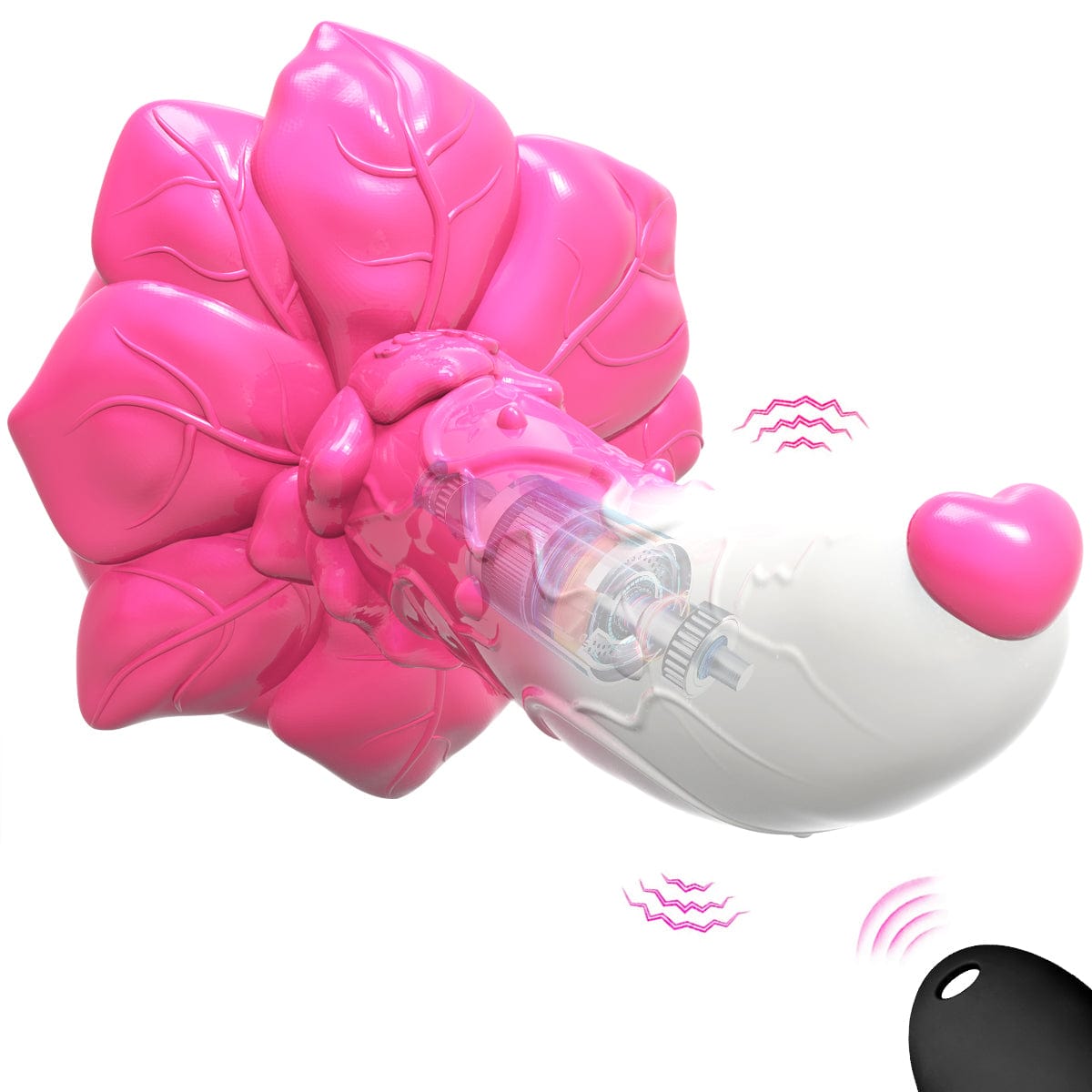 6.3‘’ AIMITEX Rose Silicone Dildo Anal Plug Alien Cute Penis-IntimiLife