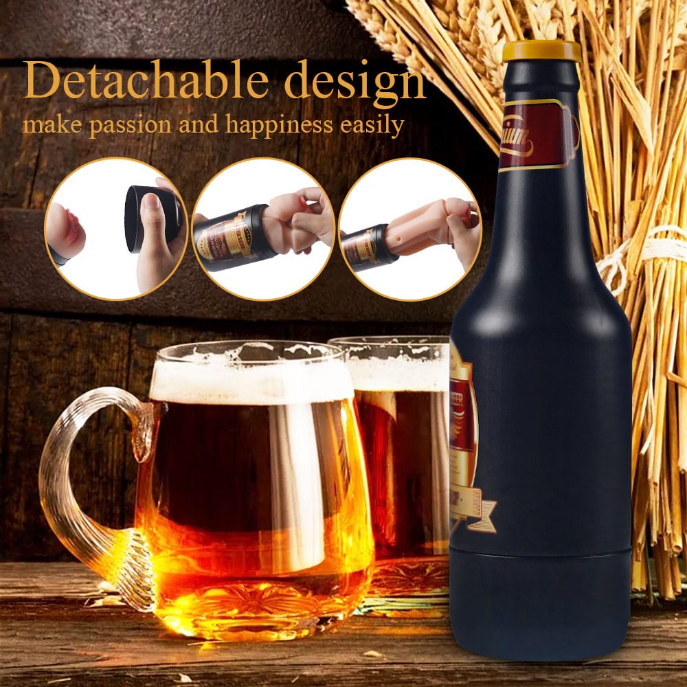 intimilife - Male Masturbator Erotic Toy Portable Beer Bottle-IntimiLife