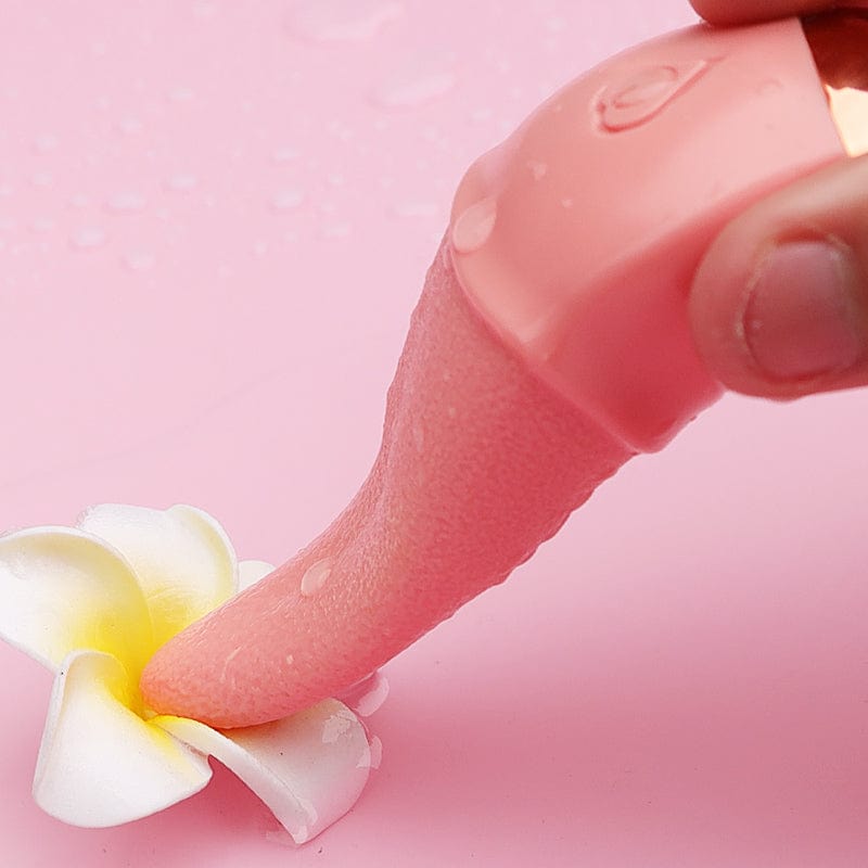 intimilife - Tongue Vibrator For Women Clit Licking G Spot Masturbator-IntimiLife