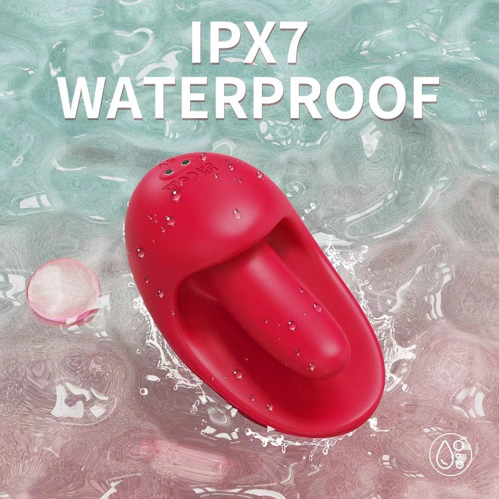 intimilife - Tongue Shape Licking Nipples Clit Stimulation Vibrators For Women-IntimiLife