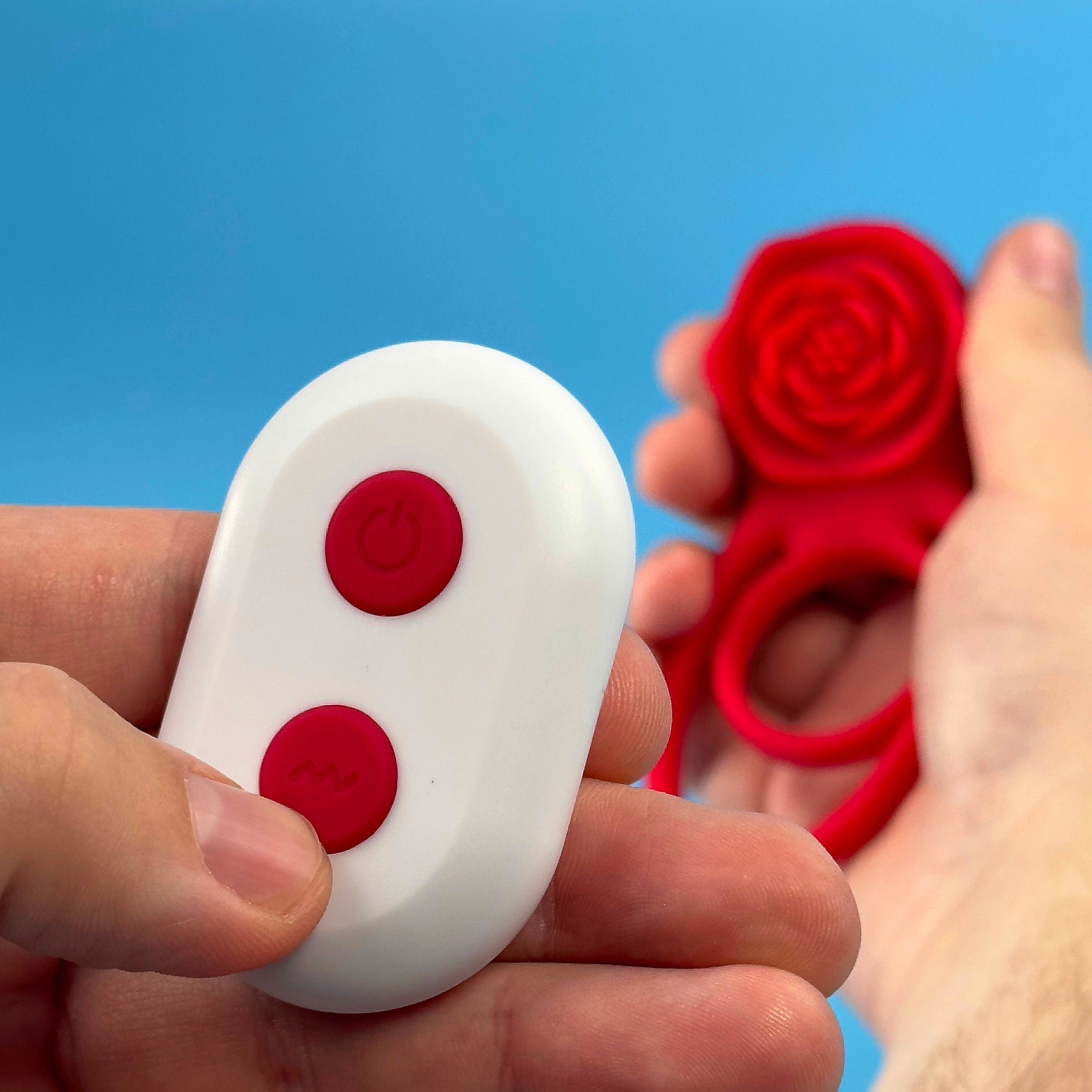 Passion Flower Rose Vibrating Cock Ring product image 3