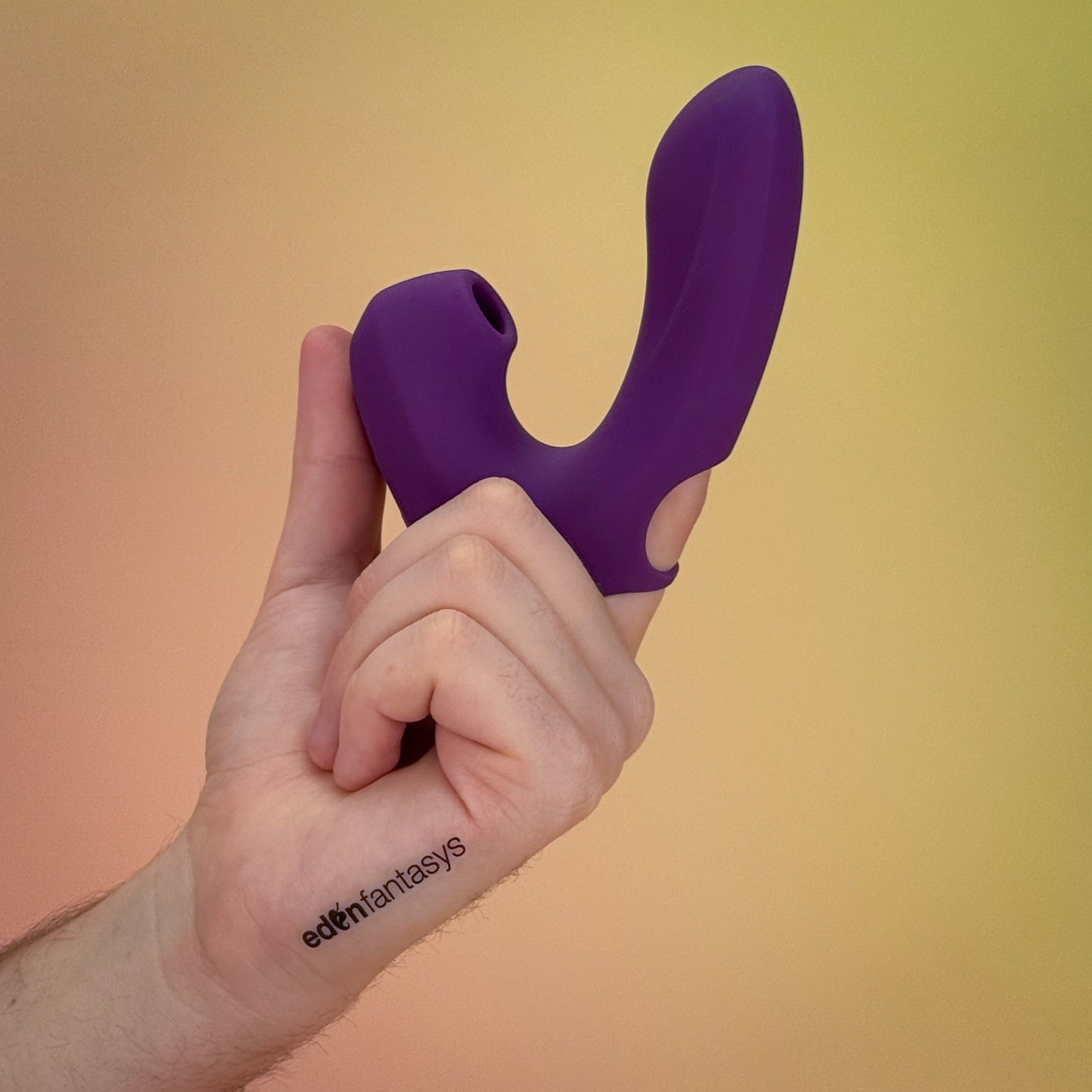 Air Touch Clit Sucking and G Spot Finger Vibrator product image 1