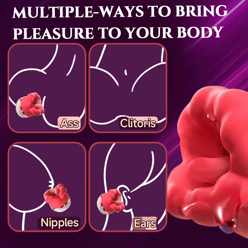 LickiMo Massager - Tongue-Style External & Chest Massager for Ultimate Relaxation - AnneToys