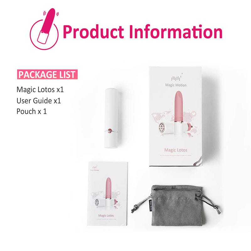 Discreet lipstick vibrator with app control feature