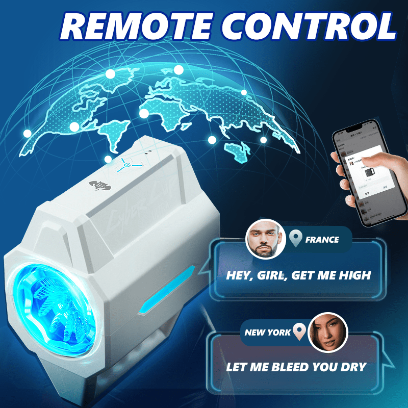 Cyber Cup Ultra Rotating APP Controlled Masturbation Cup-IntimiLife