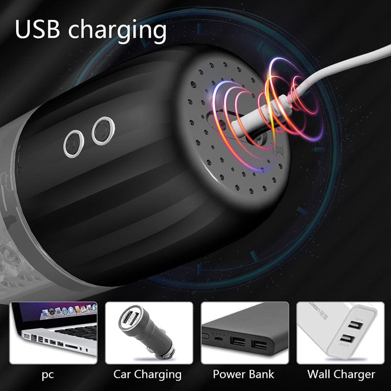 intimilife - 7-Frequency Suction Rotation Male Aircraft Cup-IntimiLife