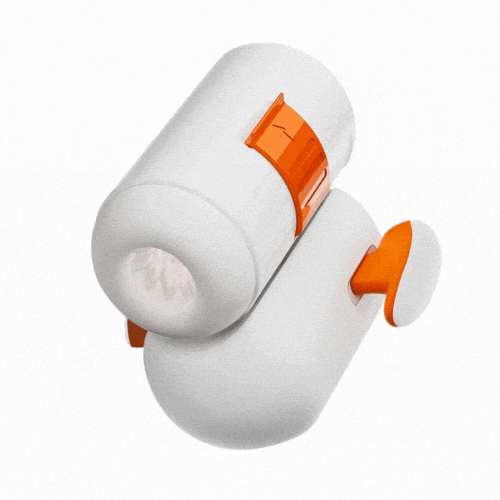 Telescopic male masturbator with heating feature and soft sleeve