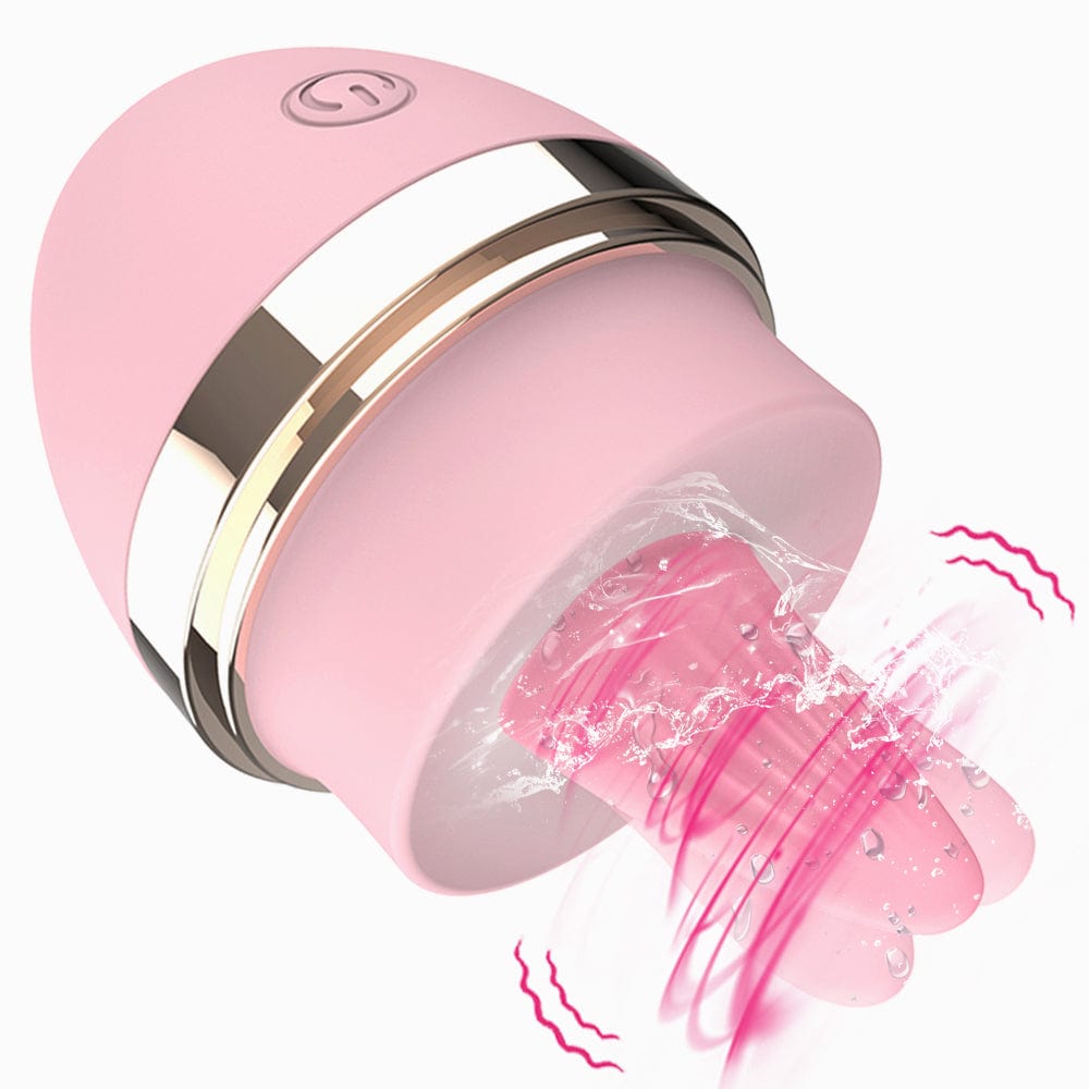 intimilife - Licking Tongue 10 Modes Egg Vibration Medical Silicone-IntimiLife