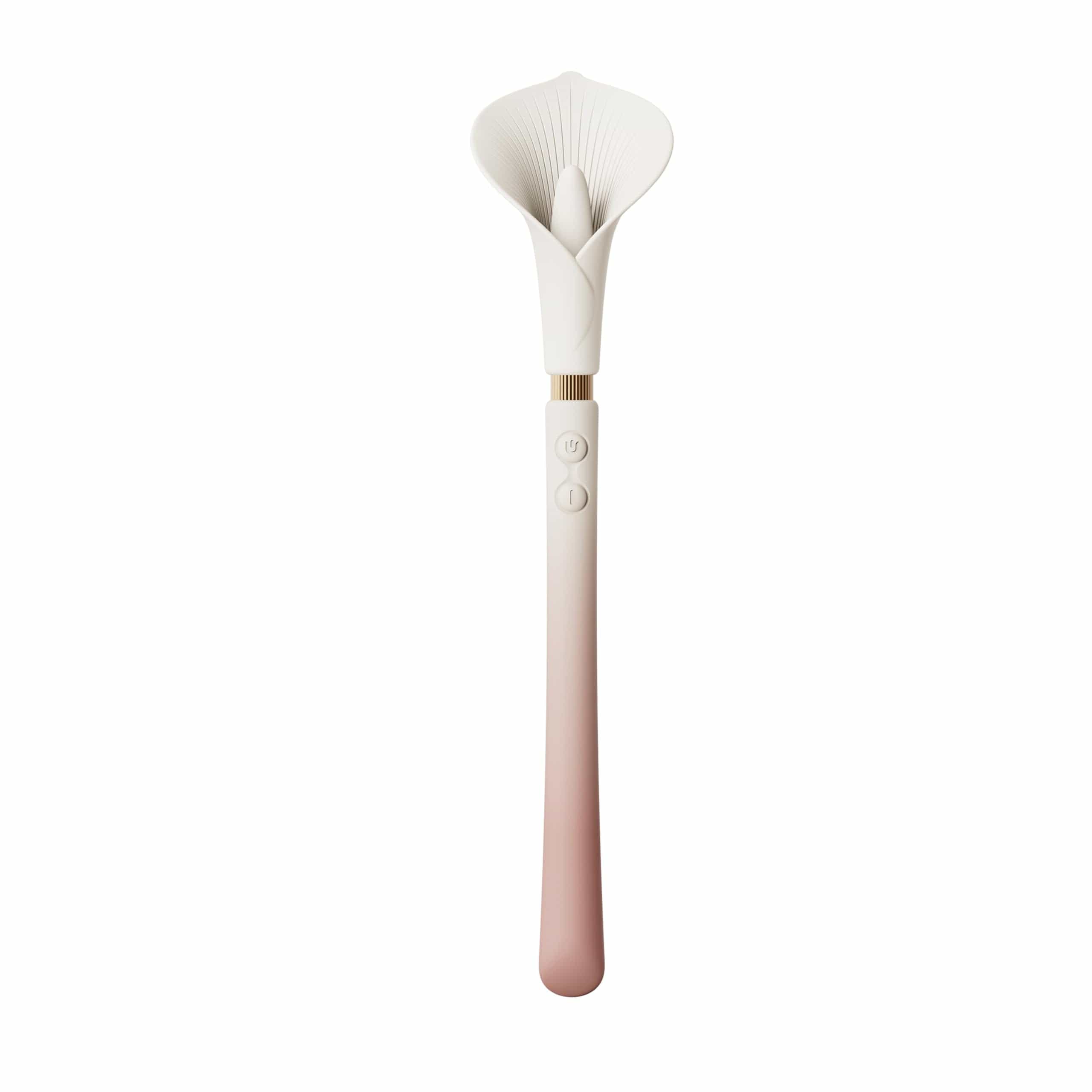 Calla Dual-Head Clit Licking & G-Spot Wand Vibrator-IntimiLife