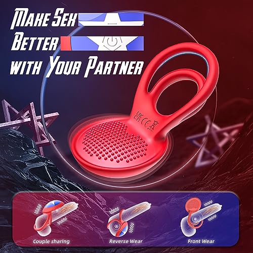 Vibrating Cock Ring for Couples-IntimiLife