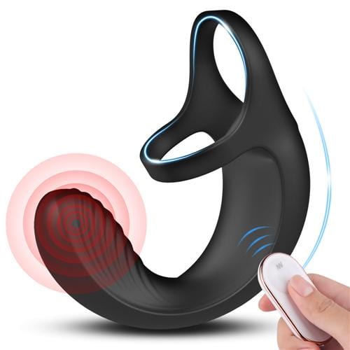 Remote Penis Vibrator Ring Prostate Massager Vibrating Cock Ring Sex Toys for Men-IntimiLife