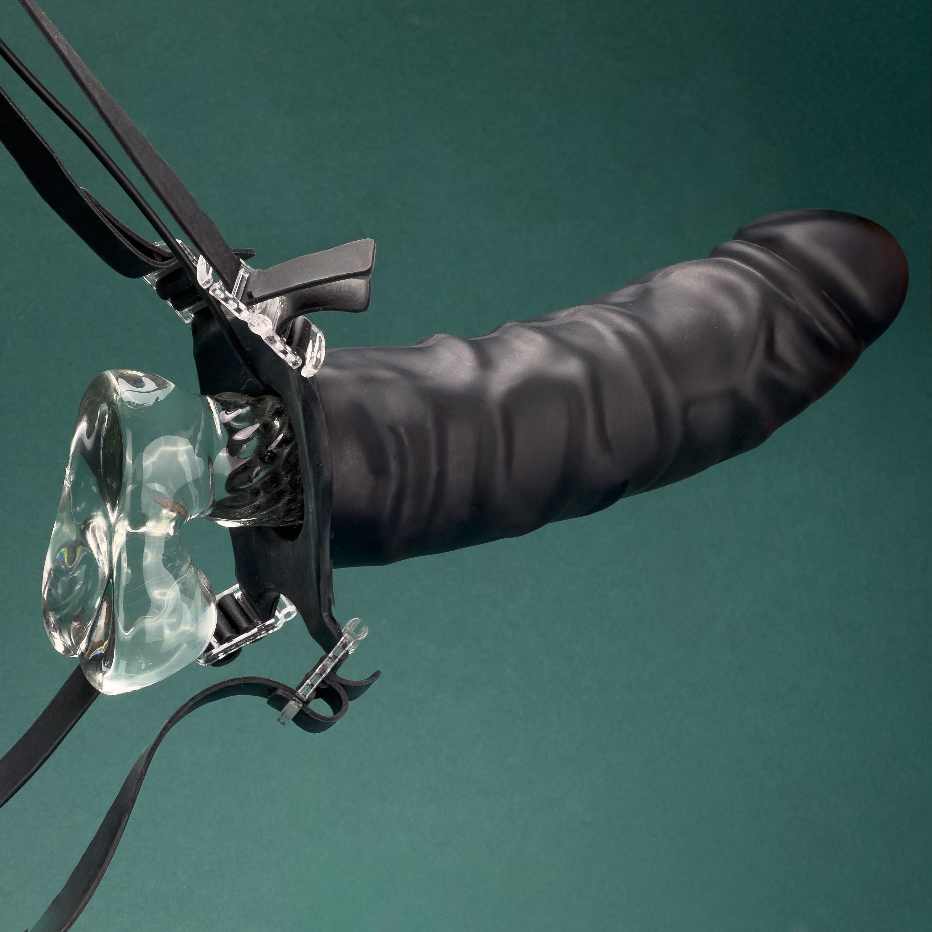 Vibrating Hollow Strap-On Hollow Strap On product image 3